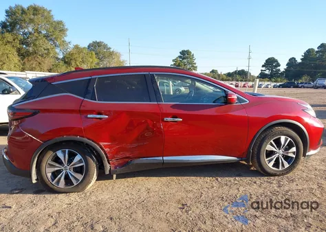2021 Nissan Murano Sv from USA, damaged, VIN 5N1AZ2BJ2MC139316